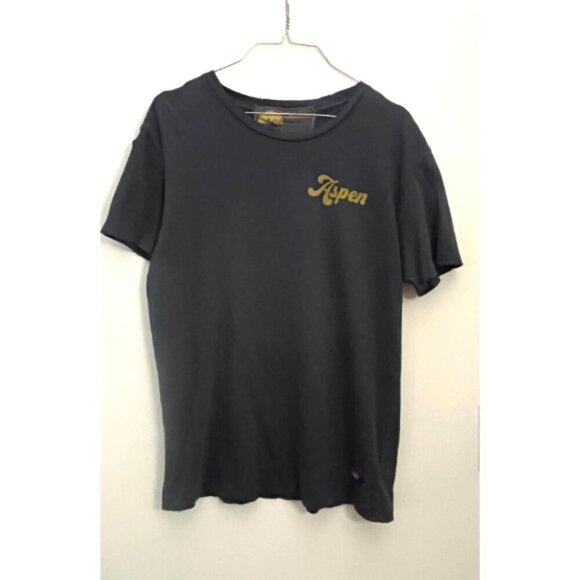 AVIATOR NATION ASPEN GRAPHIC DISTRESSED T-SHIRT M - Picture 1 of 11